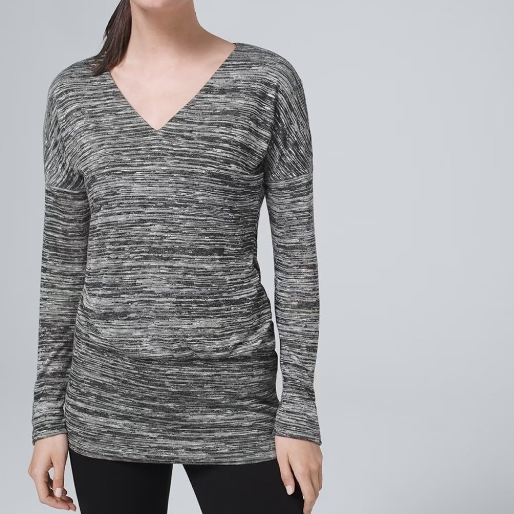 NWOT White House Black Market Knit Tunic M
